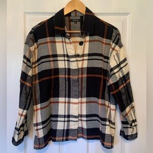 Madewell Plaid Button-Up Shacket